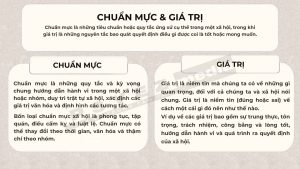 Chuẩn mực và giá trị trong xã hội học