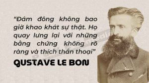Tâm lý học đám đông của Gustave Le Bon